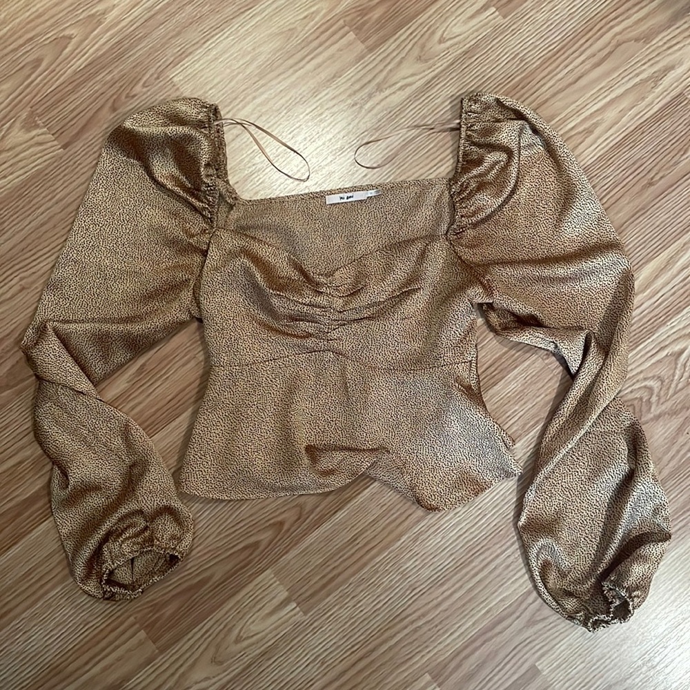Satin blouse from Francesca’s